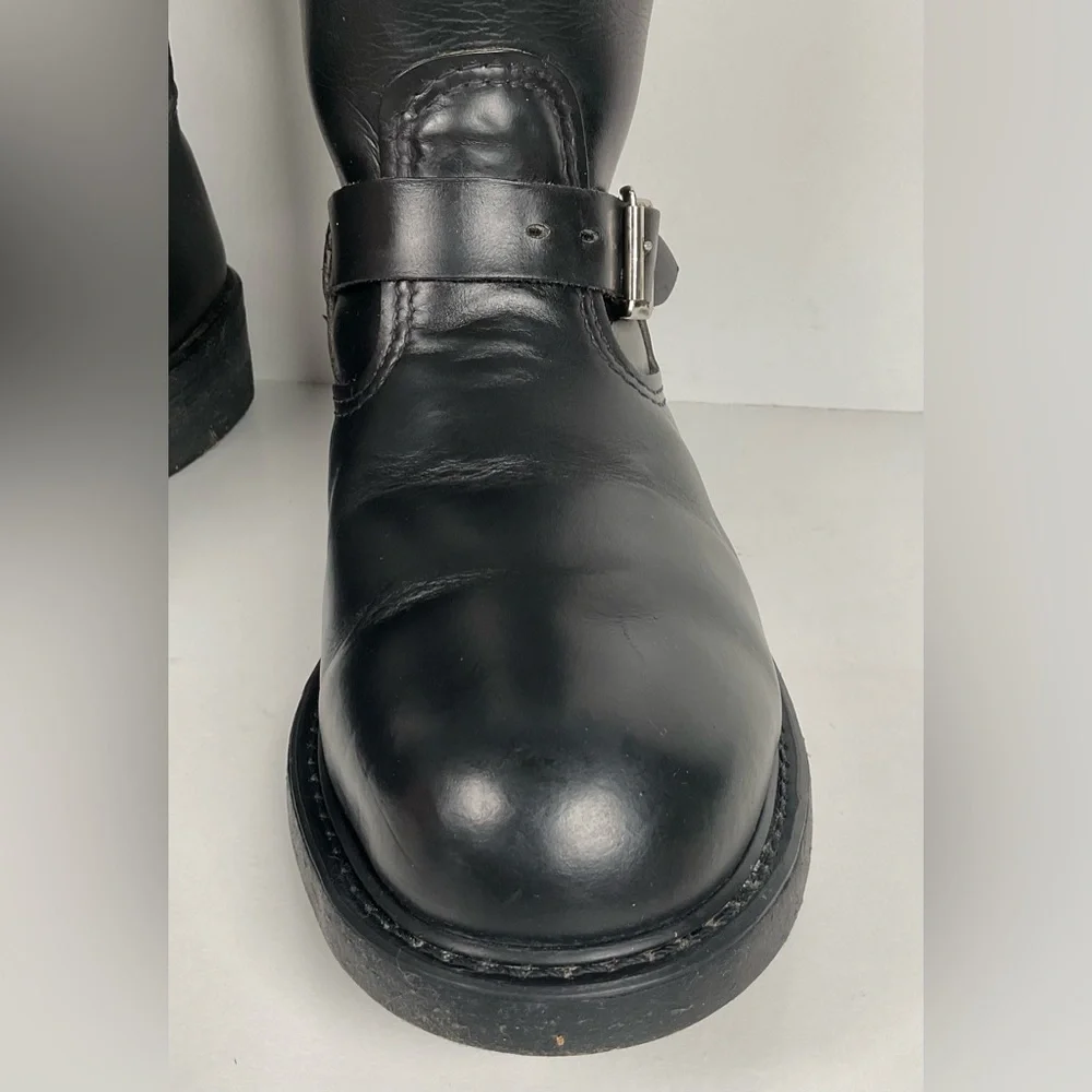 Vintage Brahma Steel Toe Engineer Boots | USA Made | Men’s 9